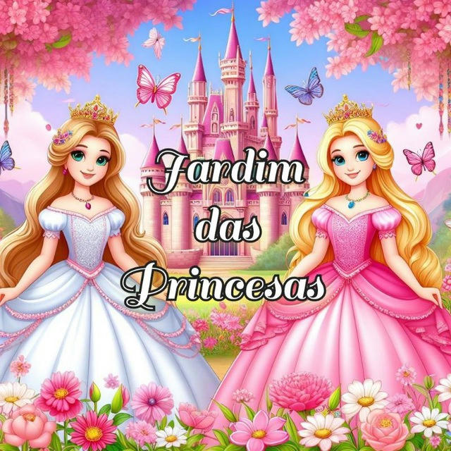 🪷🌼 Jardim das Princesas 🌺🪷