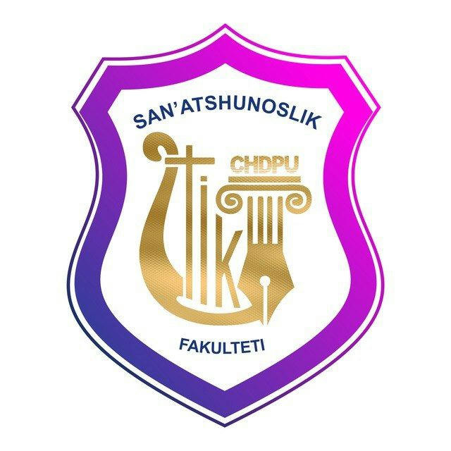 San'atshunoslik fakulteti PTIK rasmiy kanal