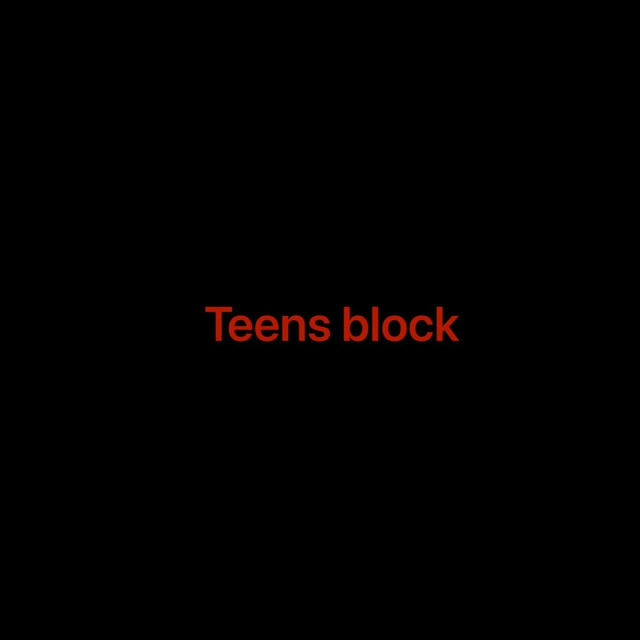 Teens block❤️