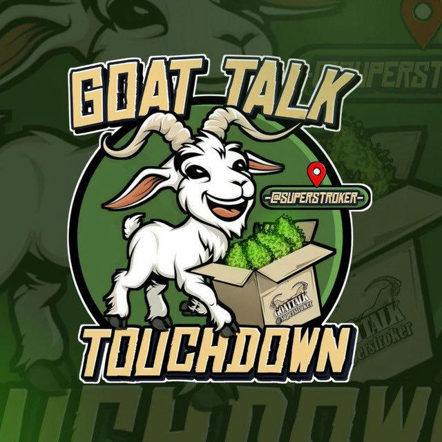 Goat talk @superstroker (touchdowns…