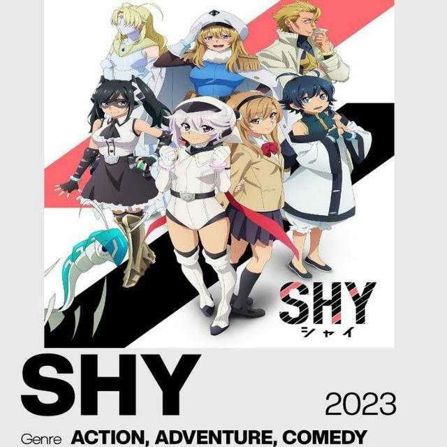 Shy Sub Dub Dual Anime Series • Shy Season 1 2 • Shy Indo French Spanish Italian Portuguese Russian German Hindi Arabic Tamil