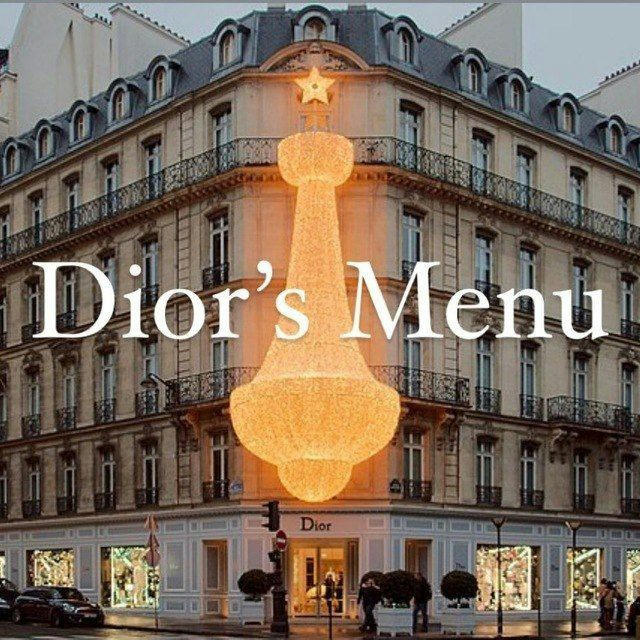 Dior's Menu