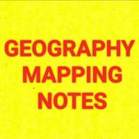 UPSC TOPPERS GEOGRAPHY OPTIONAL MAPPING NOTES