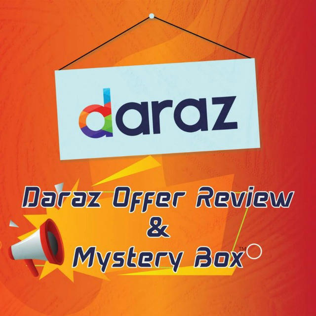Daraz Offer Review & Mystery Box (DORM)