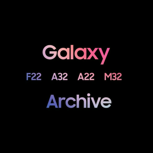 Galaxy F22 / A22 / A32 / M32 Archive