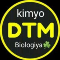 Biologiya Kimyo DTM🌐
