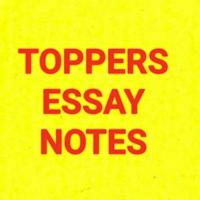 UPSC TOPPERS ESSAY NOTES & COPIES