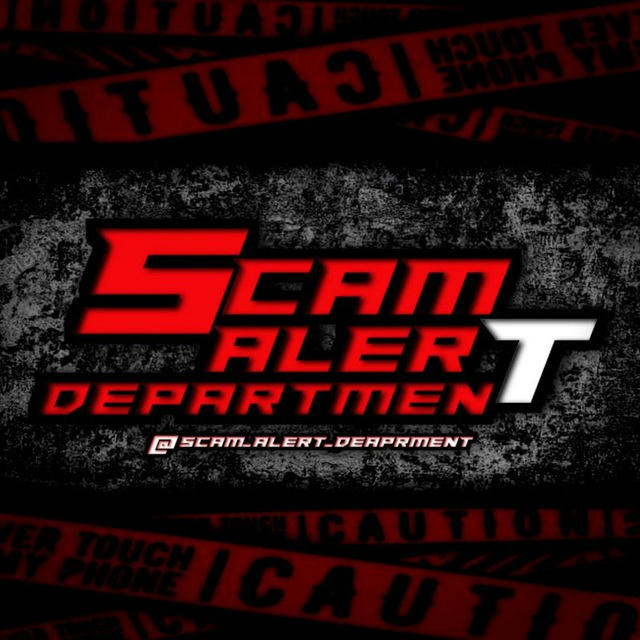SCAM ALERT DEPARTMENT