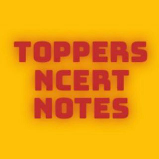 UPSC TOPPERS NCERT NOTES
