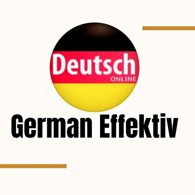 German Effektiv || Nemis tili