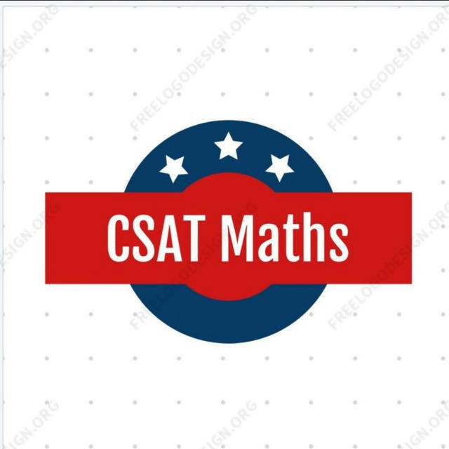 Mathematics CSAT Reasoning CAT