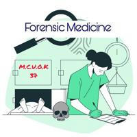 الطب العدلي- Forensic medicine