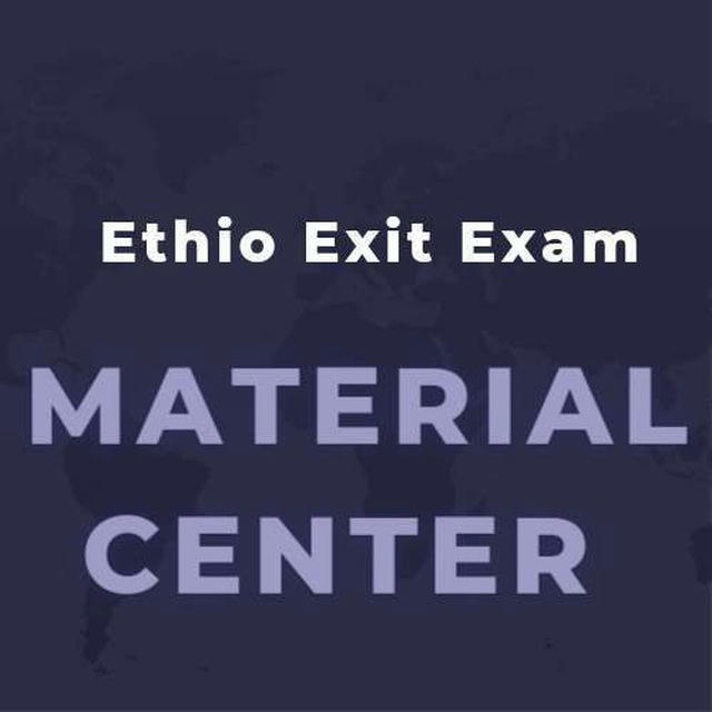 🦋Exit Exam for all🇪🇹
