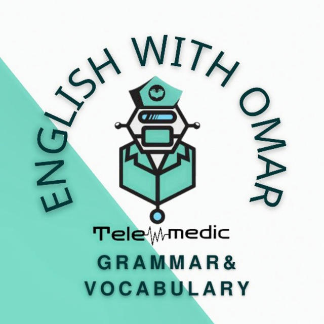 Grammar and vocabulary With Omar ️