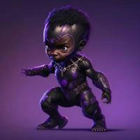 All in one black Panther