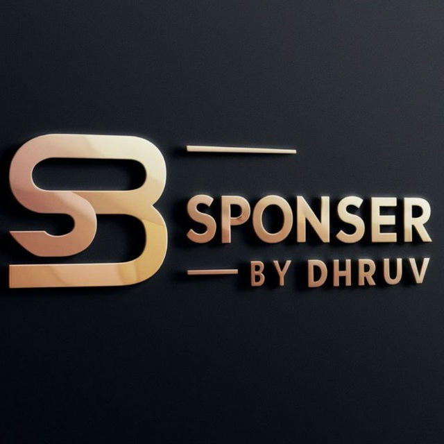 Sponser By Dhruv