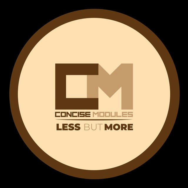CM - Concise module “Official Channel”
