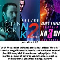 John Wick 1, 2 , 3, 4 Sub Indo