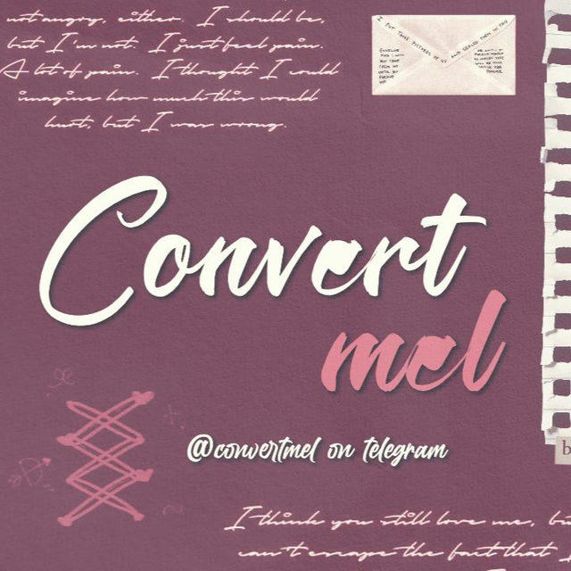 .. ☾“CONVERTMEL” : OPEN FAST