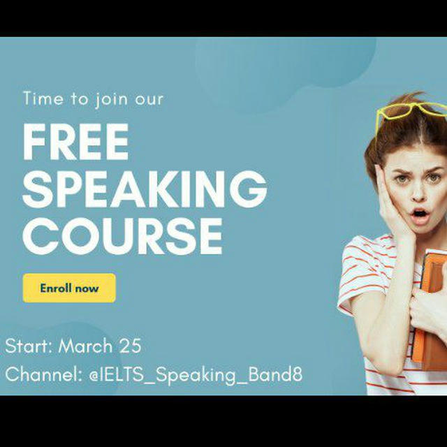 Free Speaking Course (March 25)