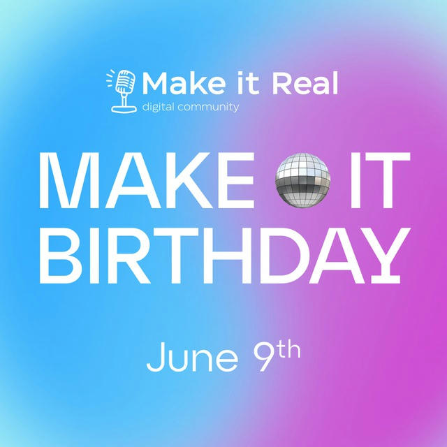 Make it Real! 🇦🇲 Канал сообщества