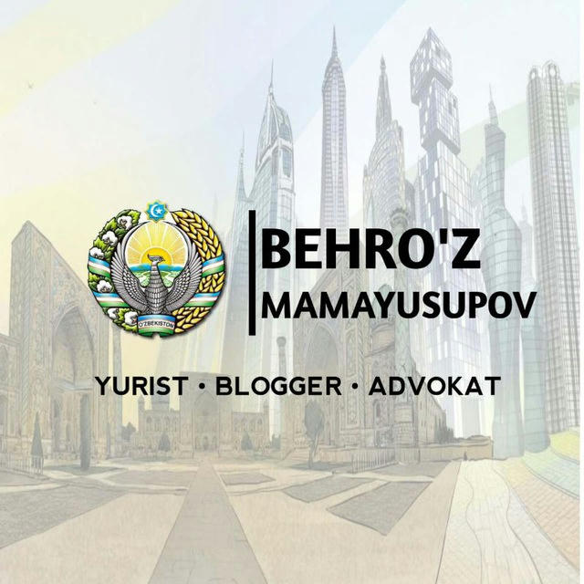 Mamayusupov Behruz | Yurist maslahati