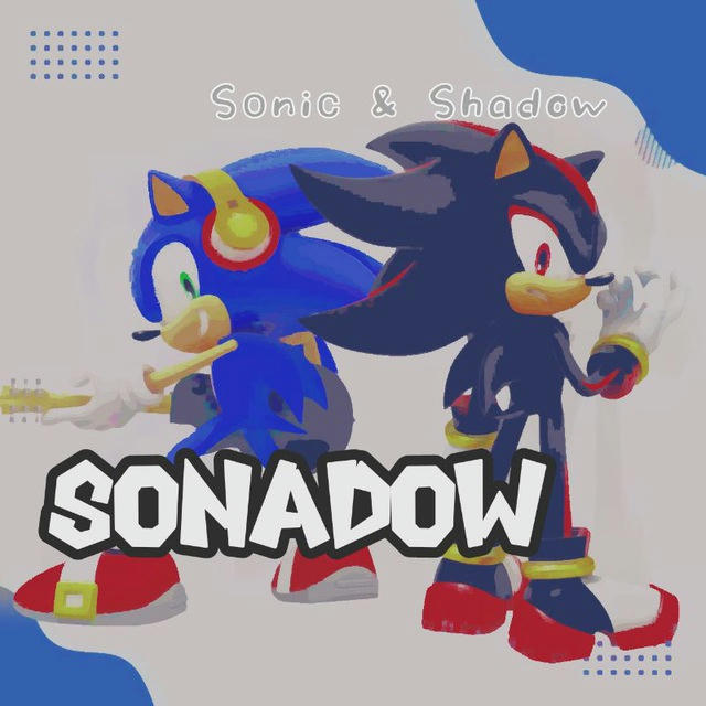 Чёрносиние ёжики | Sonic&Shadow ☕