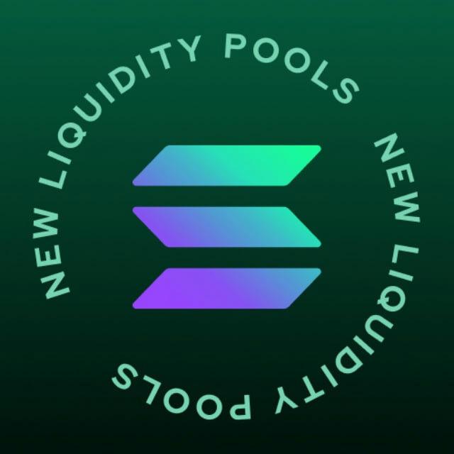 ⚡️Solana New Liquidity Pools