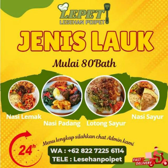 LESEHAN POIPET MENU🤤😍