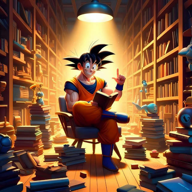 Biblioteca do Goku