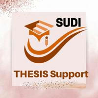 📚SUDI THESIS SUPPORT👨‍🎓