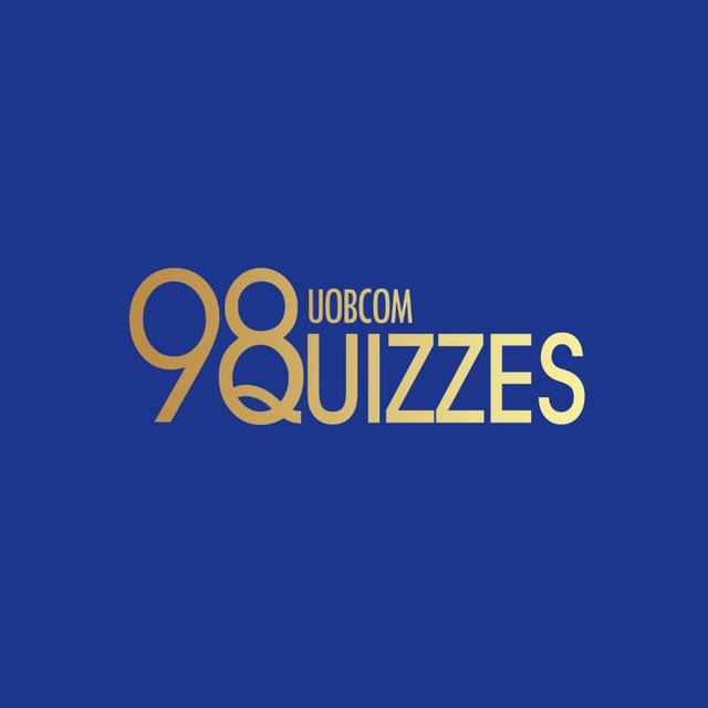 UOBCOM | 98 | Quizzes