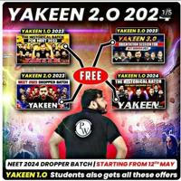 PW Yakeen 2.0 3.0 Batch Neet