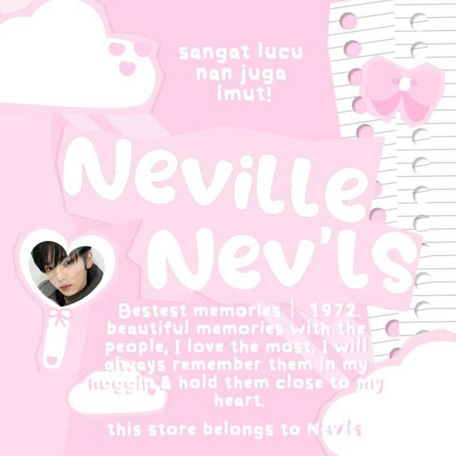 ! ❥ Neville Nev'ls. 🐚 ׄ ₊