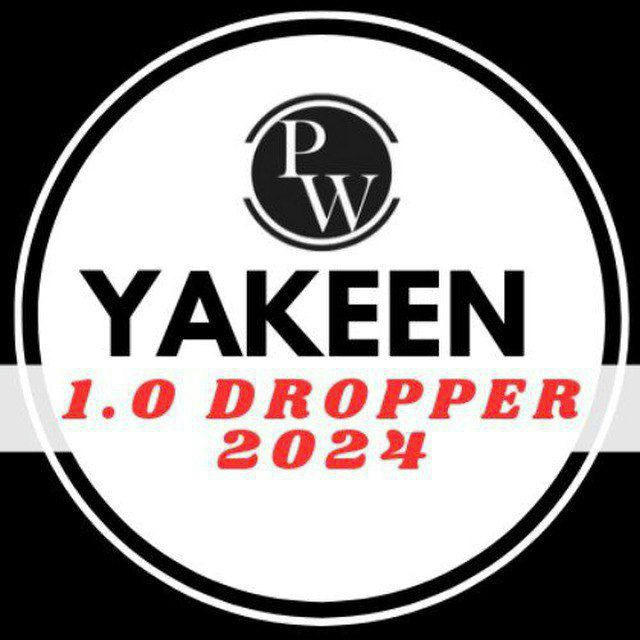 Yakeen 1.0 2024 batch