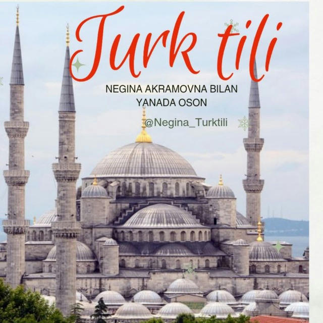 TURK TILI || Negina Akramovna 🇹🇷