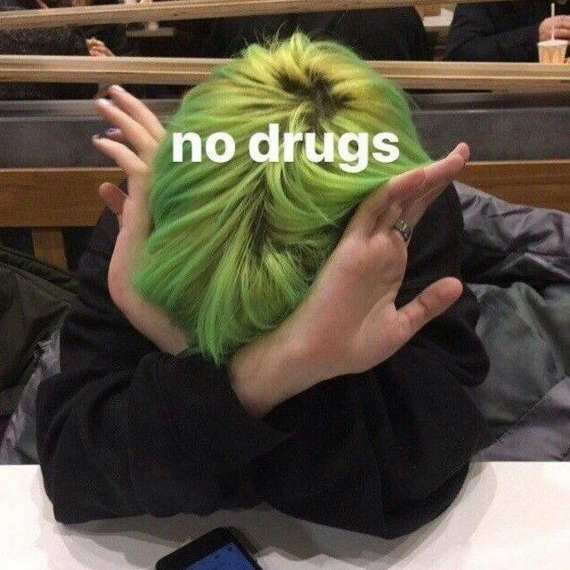 no drugs