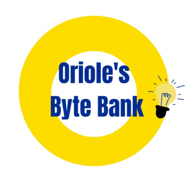 Oriole's Byte Bank