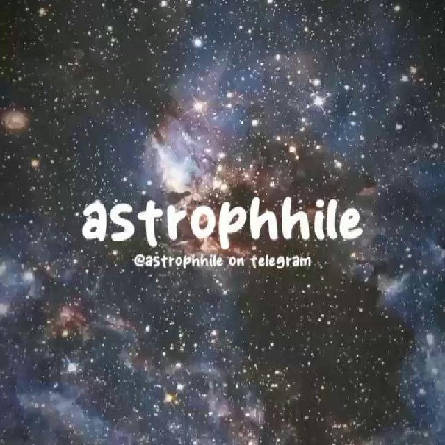 ; @astrophhile. 🌌🔭