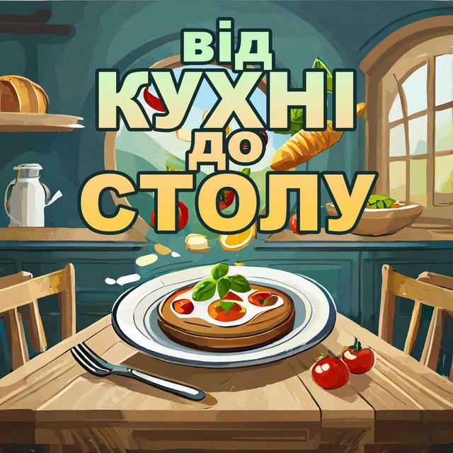 Від кухні до столу🍲📖