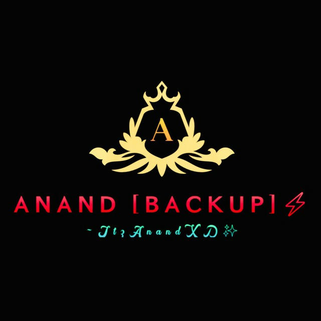 ANAND [BACKUP]⚡️