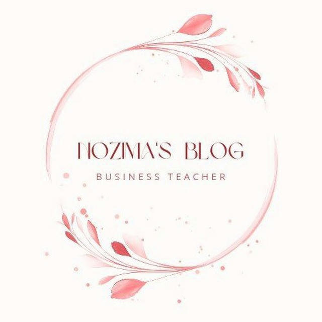 Nozima's blog