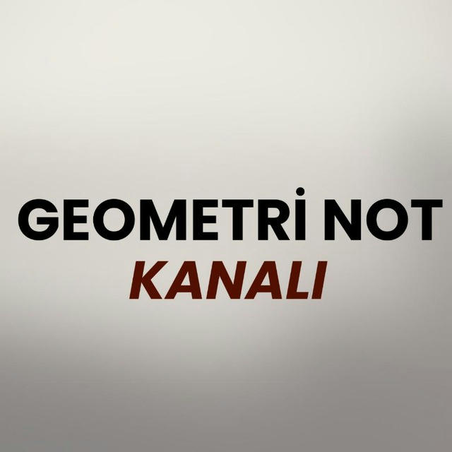 Geometri Not