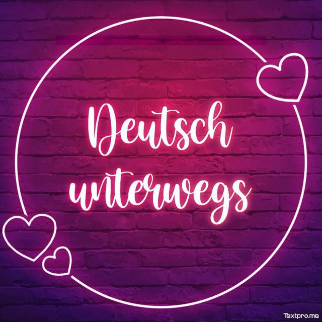 Deutsch unterwegs 💕