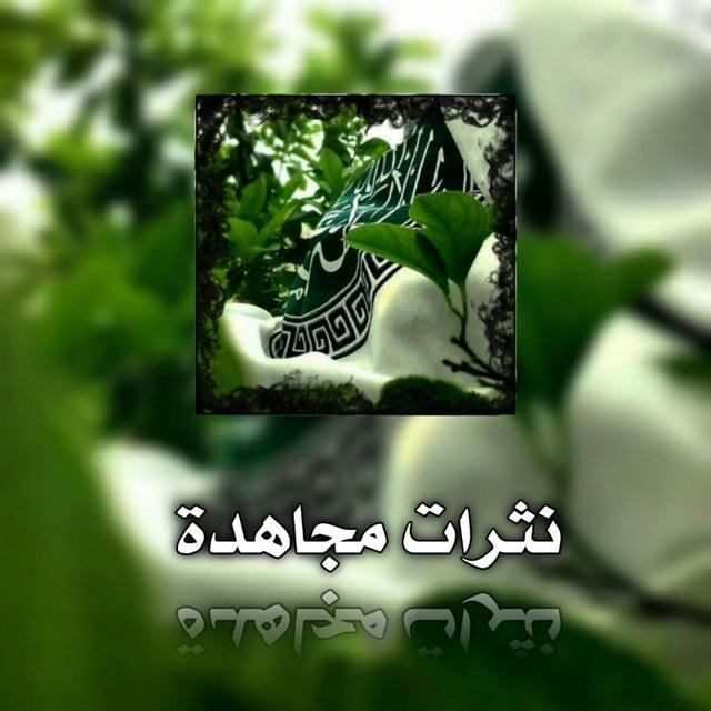 نثرات مجاهدة •|🤍🍂