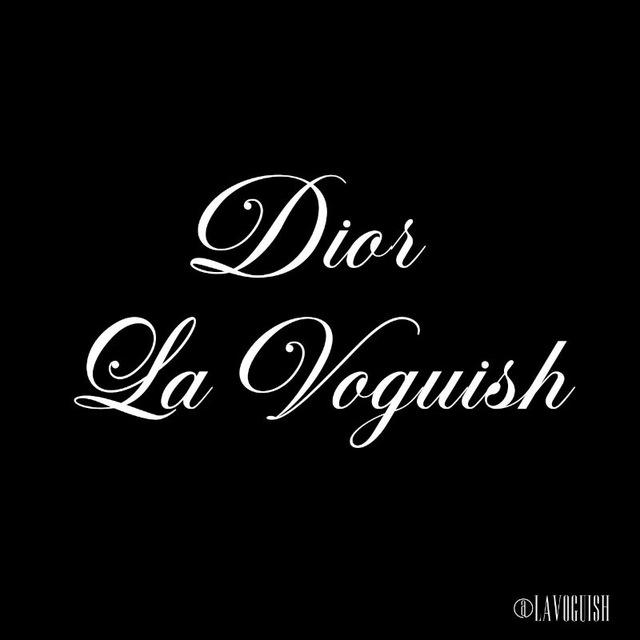 80’s fashion, “Dior La Voguish”