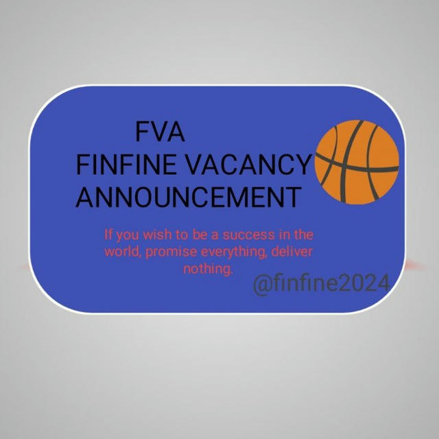 FVA _ FINFINE VACANCY ANNOUNCEMENT