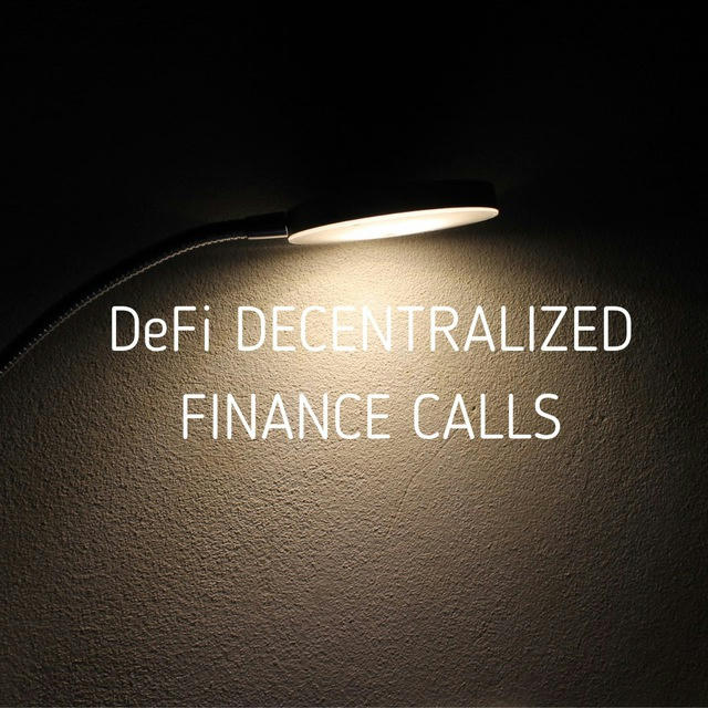 DeFi DECENTRALIZED FINANCE CALLS