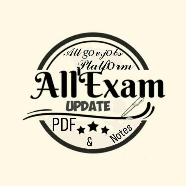 ALL EXAM UPDATE & PDF📚🎯