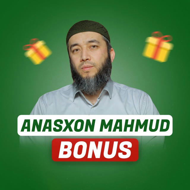 Anasxon Mahmud | Bonuslar